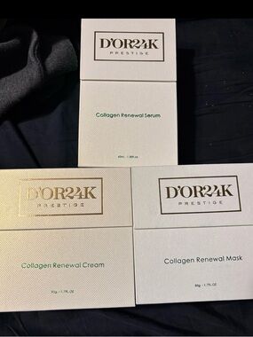 D'OR24K Prestige Collagen Renewal Serum - White & Gold
